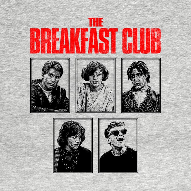 The Breakfast Club by nickbaileydesigns